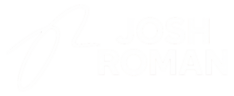 Josh Roman personal brand logo with JR signature mark.